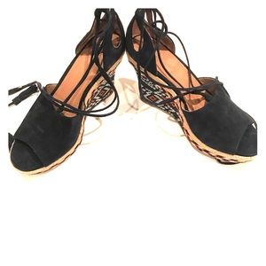 Espadrilles wedge sandals